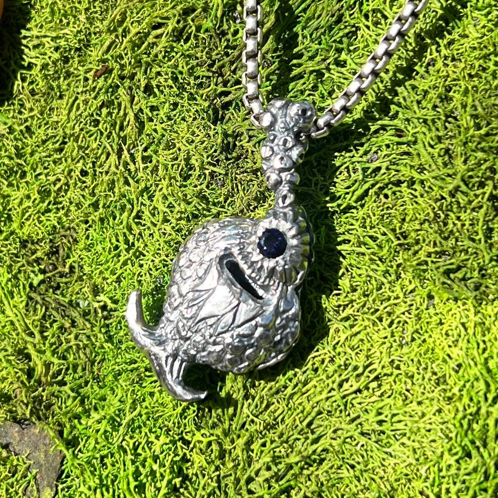Sterling Silver Phish Pendant