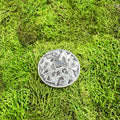 Golf Ball Marker, Golf Accessories, Sapphires, Silver, Handmade, Unique, Golf, One of a kind, James Steffen Designs